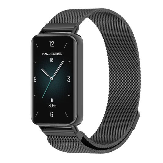 MIJOBS Milan Magnetic Stainless Steel Watch Band, For Honor Band 10 / 9