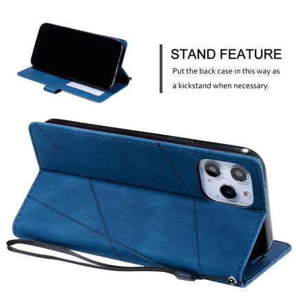 Skin Feel Splicing Horizontal Flip Leather Case with Holder & Card Slots & Wallet & Photo Frame, For iPhone 12 Pro Max, For iPhone 12 / 12 Pro, For iPhone 12 mini, For iPhone XR