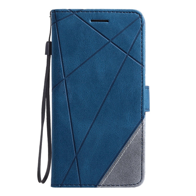 Skin Feel Splicing Horizontal Flip Leather Case with Holder & Card Slots & Wallet & Photo Frame, For iPhone XS Max