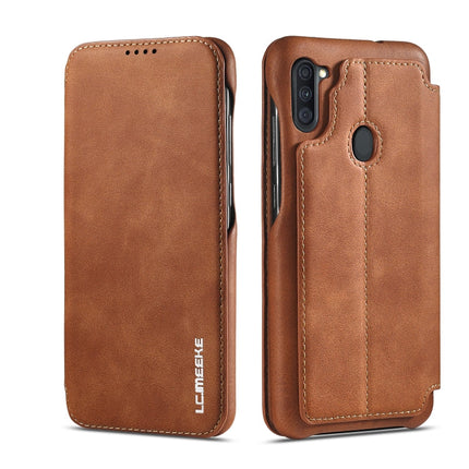LC.IMEEKE Hon Ancient Series Horizontal Flip Leather Case with Holder & Card Slot, For Samsung Galaxy Note20 Ultra, For Samsung Galaxy A11 EU Version