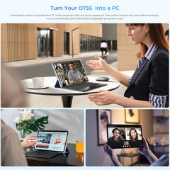 OUKITEL OT5S Tablet PC 12 inch 2.4K Screen, Android 14 Unisoc Tiger T606 Octa Core, Support Dual SIM 4G Network, EU Plug, 6GB+256GB, OT5S
