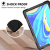 Shockproof Colorful Silicone + PC Protective Case with Holder & Hand Grip Strap, For Huawei MediaPad M6 10.8, For Huawei MediaPad M5 10.8, For Huawei MatePad 10.4, For iPad Mini 3 & 2 & 1