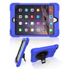 Shockproof Colorful Silicone + PC Protective Case with Holder & Hand Grip Strap, For Huawei MediaPad M6 10.8, For Huawei MediaPad M5 10.8, For Huawei MatePad 10.4, For iPad Mini 3 & 2 & 1