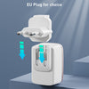 LDNIO A1204Q QC3.0 18W USB Fast Charger with 1m USB to 8 Pin Cable, EU Plug, UK Plug, US Plug