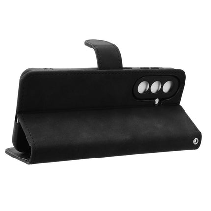 Skin Feel Magnetic Flip Leather Phone Case, For Samsung Galaxy A27 5G, For Samsung Galaxy A36 5G, For Samsung Galaxy A16 5G, For Samsung Galaxy A06