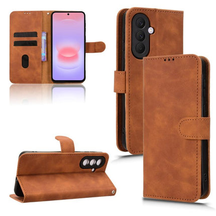 Skin Feel Magnetic Flip Leather Phone Case, For Samsung Galaxy A27 5G, For Samsung Galaxy A36 5G, For Samsung Galaxy A16 5G, For Samsung Galaxy A06
