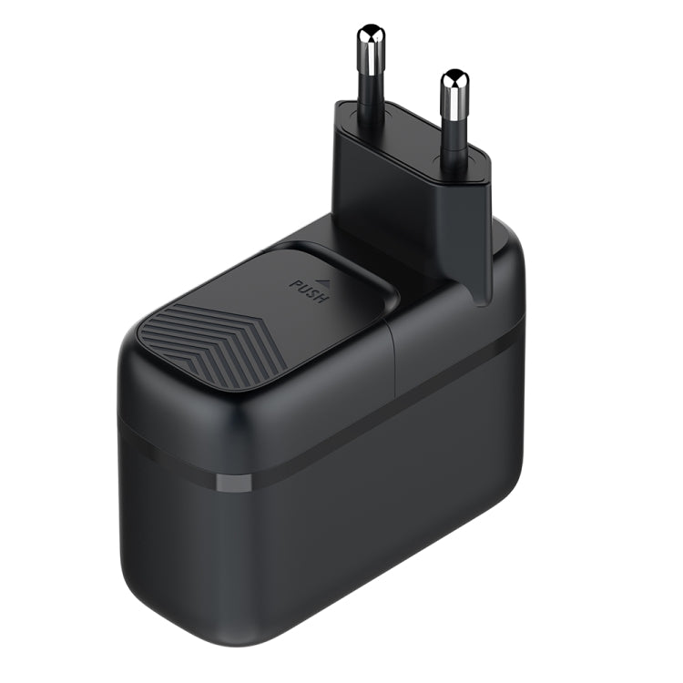 LDNIO Q367 65W GaN 3 x USB-C / Type-C Interface Charger with 1m USB-C / Type-C to USB-C / Type-C Data Cable, EU Plug, UK Plug, US Plug