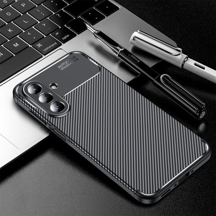 Carbon Fiber Texture Shockproof TPU Phone Case, For Samsung Galaxy A57 5G, For Samsung Galaxy A37 5G, For Samsung Galaxy A07 4G, For Samsung Galaxy A17 5G, For Samsung Galaxy A56 5G, For Samsung Galaxy A26 5G, For Samsung Galaxy A36 5G                 ...