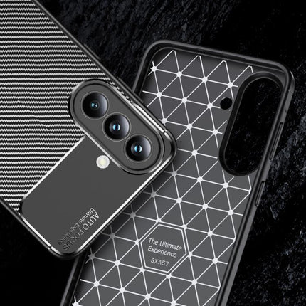 Carbon Fiber Texture Shockproof TPU Phone Case, For Samsung Galaxy A57 5G, For Samsung Galaxy A37 5G, For Samsung Galaxy A07 4G, For Samsung Galaxy A17 5G, For Samsung Galaxy A56 5G, For Samsung Galaxy A26 5G, For Samsung Galaxy A36 5G                 ...