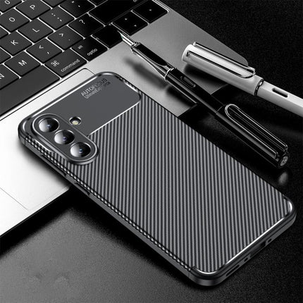 Carbon Fiber Texture Shockproof TPU Phone Case, For Samsung Galaxy A57 5G, For Samsung Galaxy A37 5G, For Samsung Galaxy A07 4G, For Samsung Galaxy A17 5G, For Samsung Galaxy A56 5G, For Samsung Galaxy A26 5G, For Samsung Galaxy A36 5G                 ...
