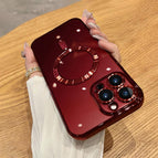 For iPhone 13 Pro / Cherry Red