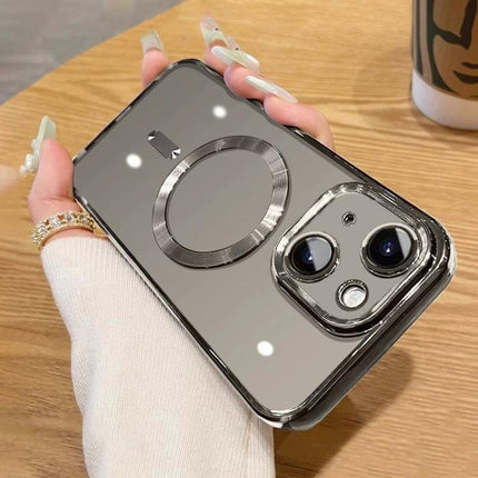 Electroplating MagSafe Phone Case, For iPhone 14, For iPhone 14 Pro