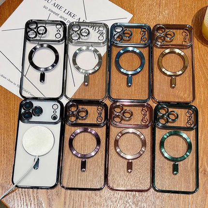 Electroplating MagSafe Phone Case, For iPhone 11 Pro