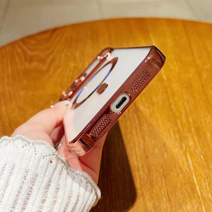 Electroplating MagSafe Phone Case, For iPhone 11 Pro