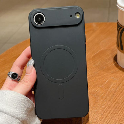 Solid Color Liquid Silicone MagSafe Magnetic Phone Case, For iPhone 17 Air