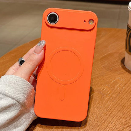 Solid Color Liquid Silicone MagSafe Magnetic Phone Case, For iPhone 17 Air