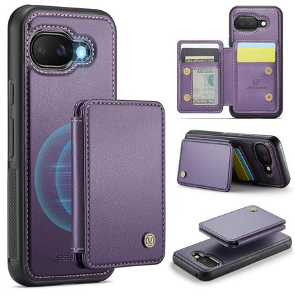 JEEHOOD J05 Business Magnetic Style RFID Leather Phone Case, For Google Pixel 11 Pro XL, For Google Pixel 11 / 11 Pro, For Google Pixel 10a, For Google Pixel 9a
