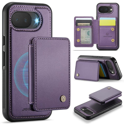 JEEHOOD J05 Business Magnetic Style RFID Leather Phone Case, For Google Pixel 11 Pro XL, For Google Pixel 11 / 11 Pro, For Google Pixel 10a, For Google Pixel 9a