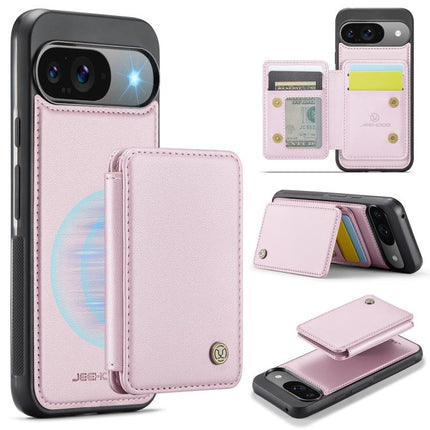 JEEHOOD J05 Business Magnetic Style RFID Leather Phone Case, For Google Pixel 11 Pro XL, For Google Pixel 11 / 11 Pro, For Google Pixel 10a, For Google Pixel 9a
