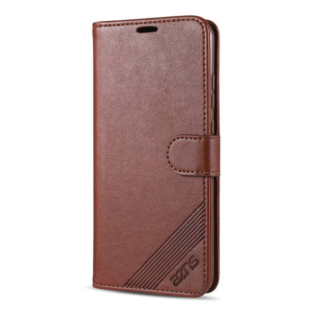 AZNS Sheepskin Texture Horizontal Flip Leather Case with Holder & Card Slots & Wallet, For Xiaomi Redmi 9C