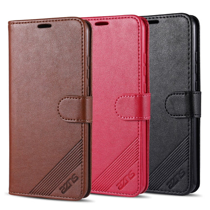AZNS Sheepskin Texture Horizontal Flip Leather Case with Holder & Card Slots & Wallet, For Xiaomi Redmi 9C