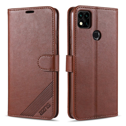 AZNS Sheepskin Texture Horizontal Flip Leather Case with Holder & Card Slots & Wallet, For Xiaomi Redmi 9C