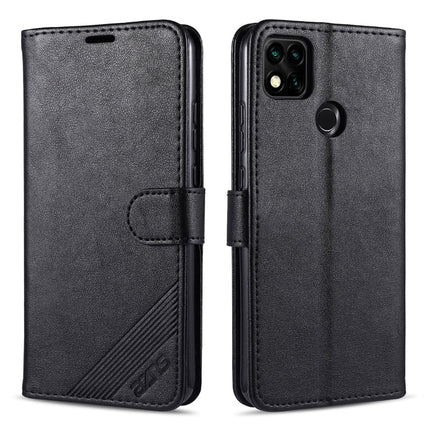 AZNS Sheepskin Texture Horizontal Flip Leather Case with Holder & Card Slots & Wallet, For Xiaomi Redmi 9C