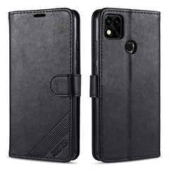 AZNS Sheepskin Texture Horizontal Flip Leather Case with Holder & Card Slots & Wallet, For Xiaomi Redmi 9C