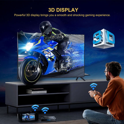 X96Q Pro+ Cortex-A55 Android 14 Octa-core CPU 4K HD Internet Set-top Box, 2GB+16GB, 4GB+32GB, 4GB+64GB