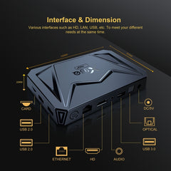 X96Q Pro+ Cortex-A55 Android 14 Octa-core CPU 4K HD Internet Set-top Box, 2GB+16GB, 4GB+32GB