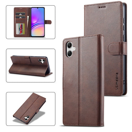 LC.IMEEKE Calf Texture Leather Phone Case