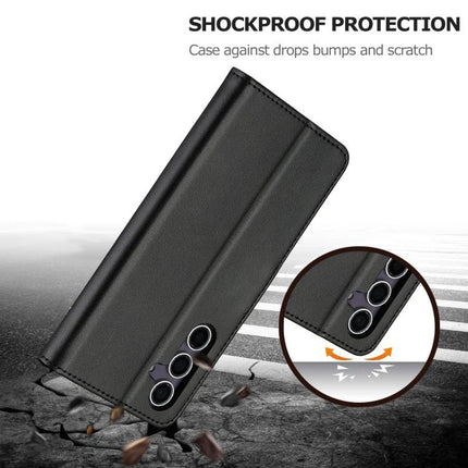 LC.IMEEKE Calf Texture Leather Phone Case