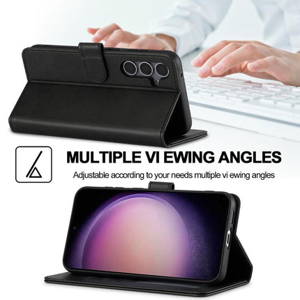 LC.IMEEKE Calf Texture Leather Phone Case