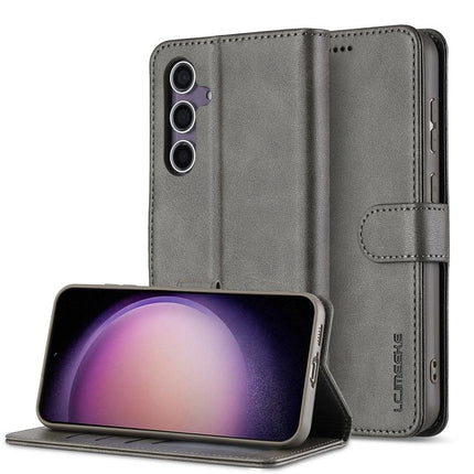 LC.IMEEKE Calf Texture Leather Phone Case