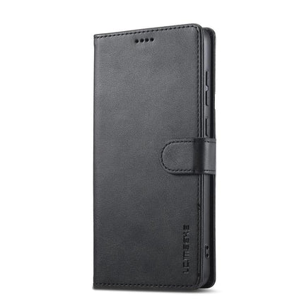 LC.IMEEKE Calf Texture Leather Phone Case