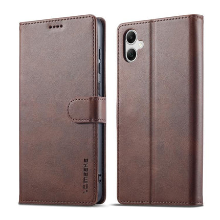 LC.IMEEKE Calf Texture Leather Phone Case