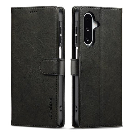 LC.IMEEKE Calf Texture Leather Phone Case