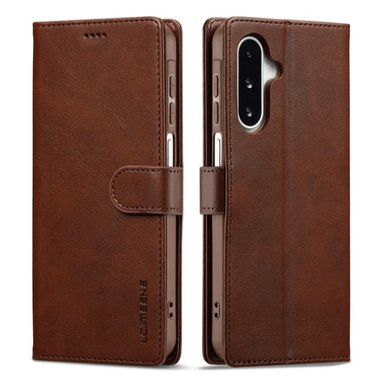 LC.IMEEKE Calf Texture Leather Phone Case