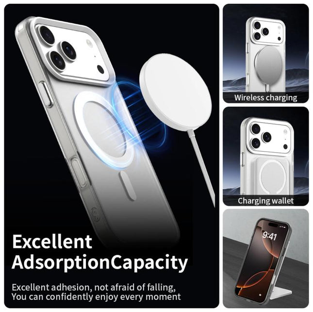 Candy Magsafe PC Hybrid TPU Phone Case, For iPhone 17 Pro, For iPhone 17 Pro C-type, For iPhone 17