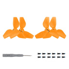 2 pairs / Orange