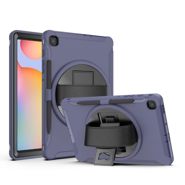 360 Degree Rotation PC+TPU Protective Cover with Holder & Hand Strap & Pen Slot, For Samsung Galaxy Tab A 8.4 (2020) T307, For Samsung Galaxy Tab S6 Lite, For iPad Pro 12.9 inch (2020), For iPad 10.2