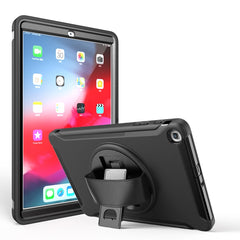 360 Degree Rotation PC+TPU Protective Cover with Holder & Hand Strap, For Samsung Galaxy Tab A 10.1 (2019) T510 / T515
