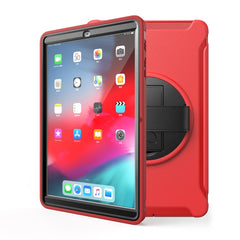 360 Degree Rotation PC+TPU Protective Cover with Holder & Hand Strap, For Samsung Galaxy Tab A 10.1 (2019) T510 / T515