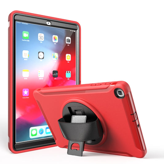360 Degree Rotation PC+TPU Protective Cover with Holder & Hand Strap, For Samsung Galaxy Tab A 10.1 (2019) T510 / T515