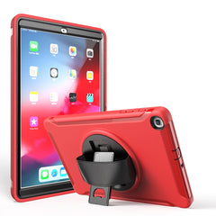 360 Degree Rotation PC+TPU Protective Cover with Holder & Hand Strap, For Samsung Galaxy Tab A 10.1 (2019) T510 / T515