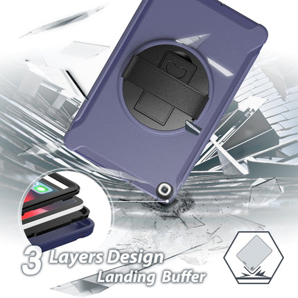 360 Degree Rotation PC+TPU Protective Cover with Holder & Hand Strap, For Samsung Galaxy Tab A 10.1 (2019) T510 / T515