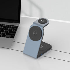 SW18 3 in 1 Metal Magnetic Wireless Charger