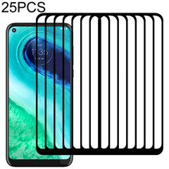 25 PCS Full Glue Full Screen Tempered Glass Film
