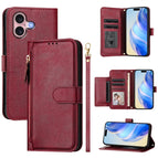 For iPhone 16 / Dark Red
