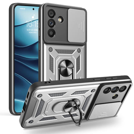 Sliding Camera Cover Design TPU+PC Phone Case, For Samsung Galaxy A07 4G, For Samsung Galaxy A56 5G, For Samsung Galaxy A26 5G